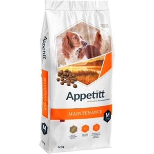 Hundfoder Appetitt Maintenance M 12 kg