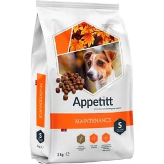 Hundfoder Appetitt Maintenance S 3 kg