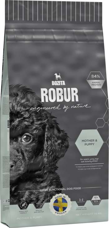 Hundfoder Bozita Robur Mother & Puppy 14kg