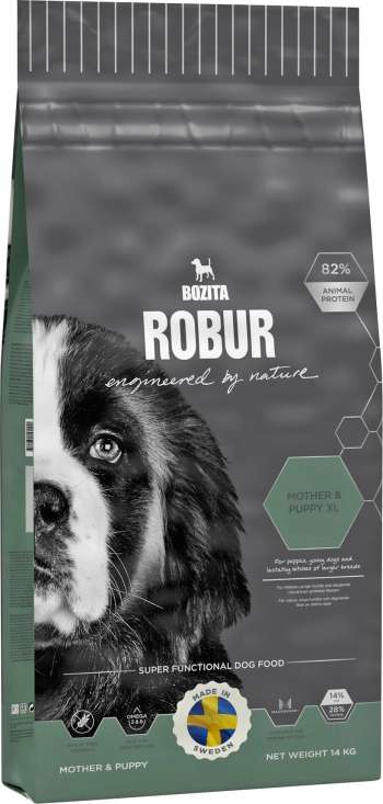 Hundfoder Bozita Robur Mother & Puppy XL 14kg