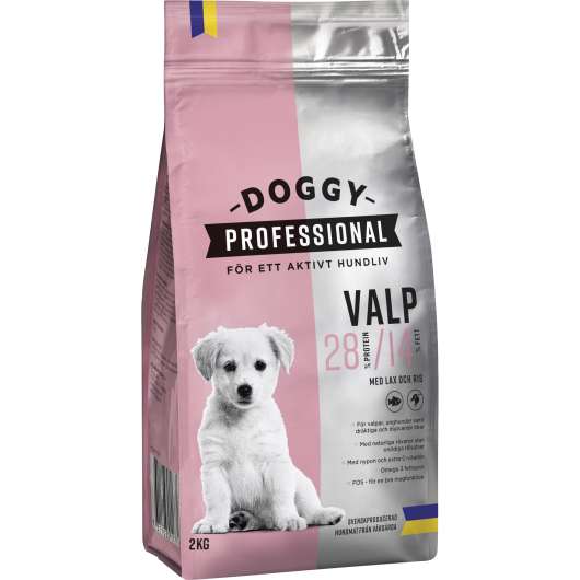 Hundfoder Doggy Professional Valp 2kg