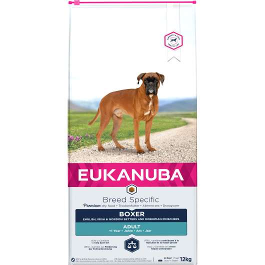 Hundfoder Eukanuba Breed Boxer 12kg