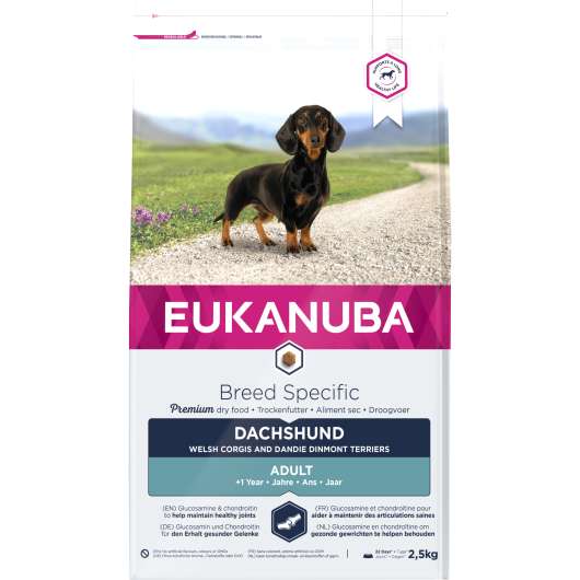 Hundfoder Eukanuba Dachshund 2,5kg