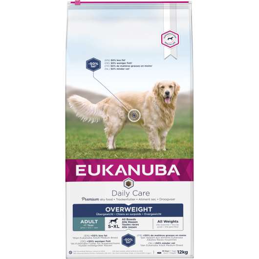 Hundfoder Eukanuba DailyCare Overweight Sterilised 12kg