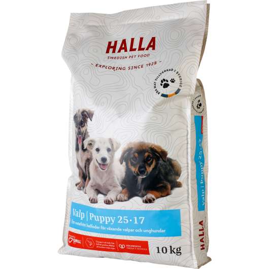 Hundfoder Halla Valp 10kg