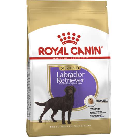 Hundfoder Royal Canin Labrador Retriever Sterilised 12kg