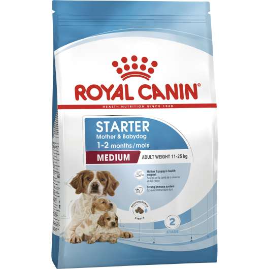 Hundfoder Royal Canin Medium Starter 15kg