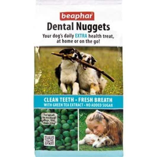 Hundgodis Beaphar Dental Nuggets, 300 g