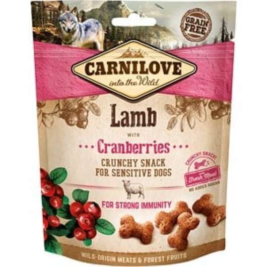 Hundgodis Carnilove Crunchy Snack Lamb 200g