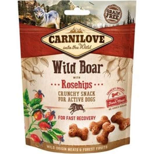 Hundgodis Carnilove Crunchy Snack Wild Boar 200g