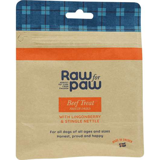 Hundgodis Raw for Paw Beef Treat 50g