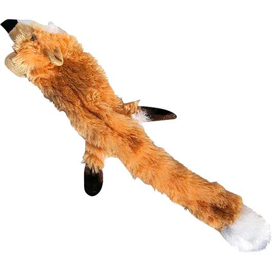 Hundleksak Party Pets Skinnies Fox Brunorange 55cm