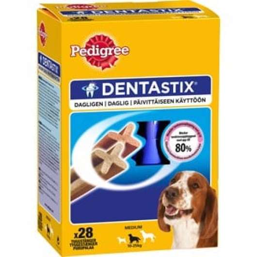 Hundtugg Pedigree DentaStix Medium, 28-pack
