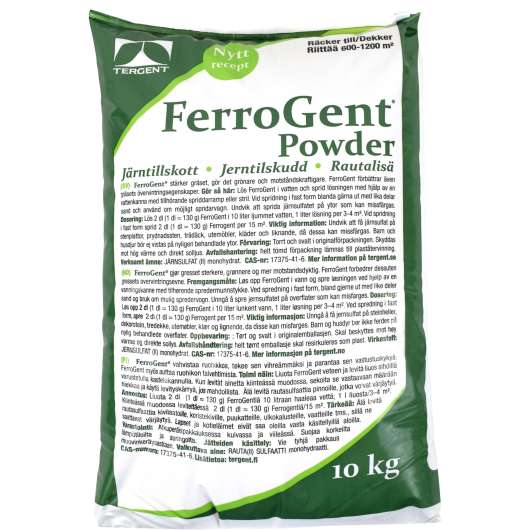 Järnsulfat Tergent FerroGent Powder 10kg