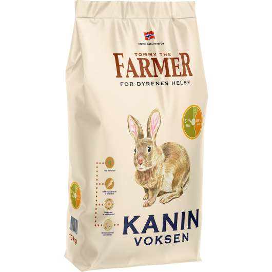 Kaninfoder Farmer Vuxen 10kg