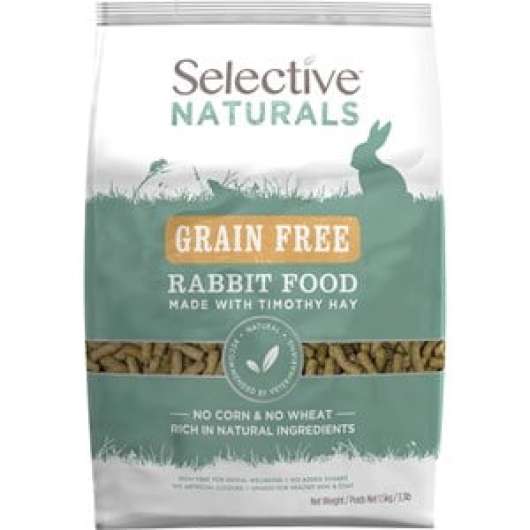 Kaninfoder Supreme Selective Grain Free Pellets 1,5 kg