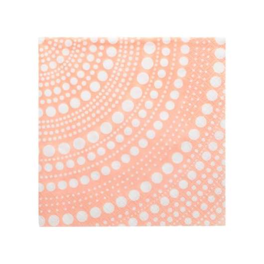 Kastehelmi servett 33x33 cm puder