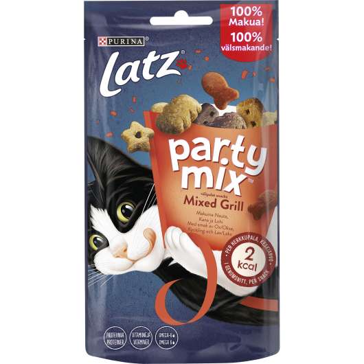 Kattgodis Latz Purina Partymix Grill 60g