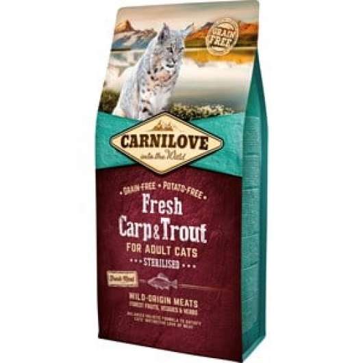 Kattmat Carnilove Carp & Trout 6kg