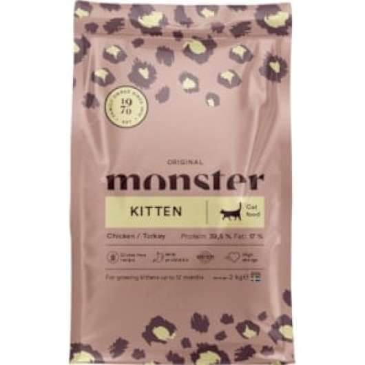 Kattmat Monster Original Kitten Chicken/Turkey 2kg