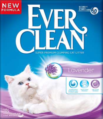 Kattsand Ever Clean Lavendel 10L