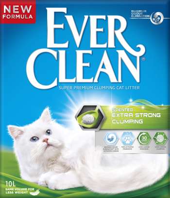 Kattsand Ever Clean Scented Extra Strong Clumping 10L