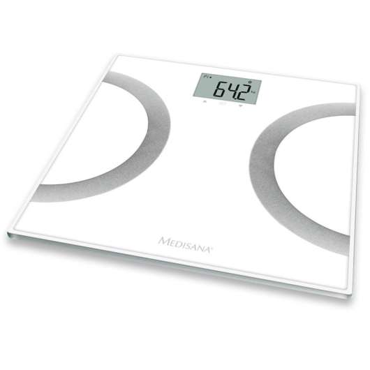 Kroppsanalysvågar BS 445 vit 180 kg