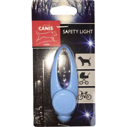 Lampa till hundhalsband Active Canis Silikon Blå L
