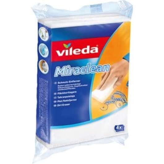 Mirakelsvamp Vileda, 4-pack