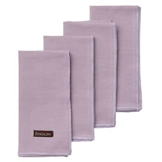 Mirra Servett 45x45cm 4-pack Ljuslila