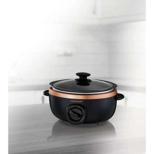 Morphy Richards Sear And Stew Rosegold 3,5l Slow Cooker