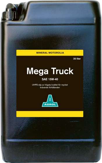 Motorolja Agrol Mega Truck SAE 15W/40 208L