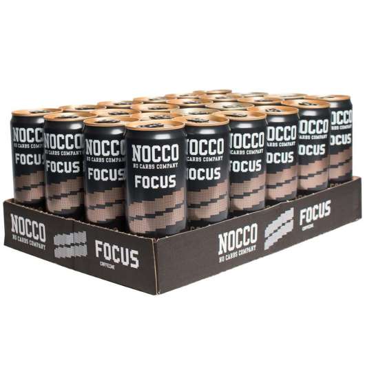 NOCCO 24 X Focus 330 Ml Cola