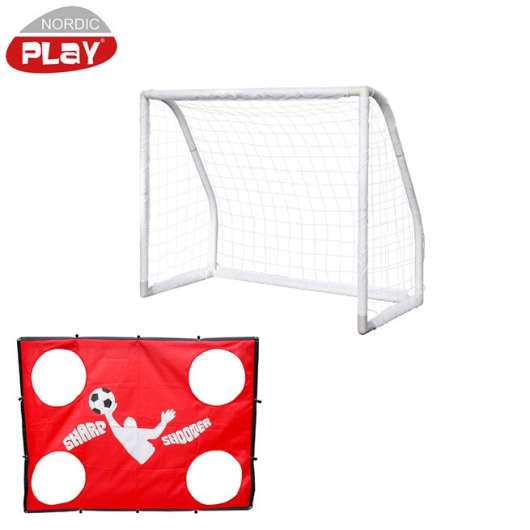 Nordic Play Pro Goal Inkl. Sharp Shooter, Fotboll