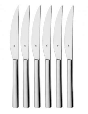 Nuova steakkniv blank stål 23cm 6-pack