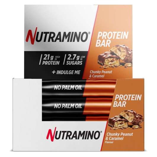Nutramino 12 X Proteinbar 60 G Chunky Peanut & Caramel