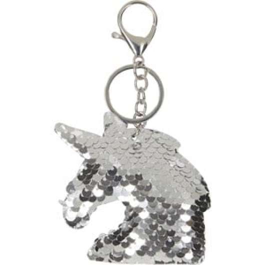 Nyckelring Equipage Unicorn, Silver