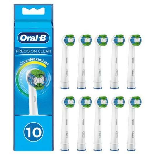 Oral-b Precision Clean 10 Pcs Tillbehör Till Tandvård