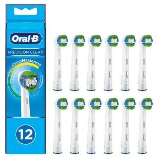 Oral-b Precision Clean 4+4+4 Pcs Tillbehör Till Tandvård