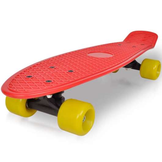 Penny skateboard plast  bräda gula hjul6,1"