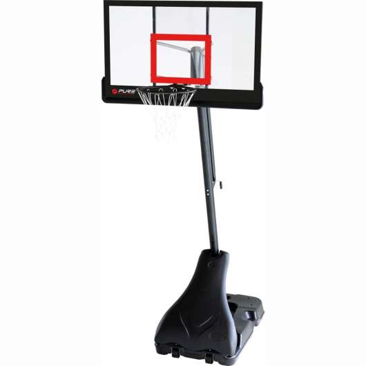 Portabelt basketbollstativ premium 144 x 88 cm