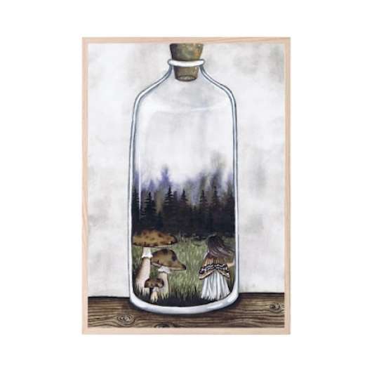 Poster Small Places 30x40cm