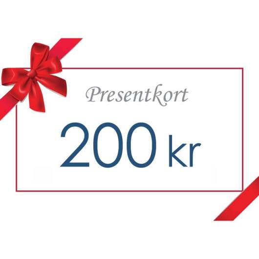 Presentkort - Värde 200 kr inkl moms