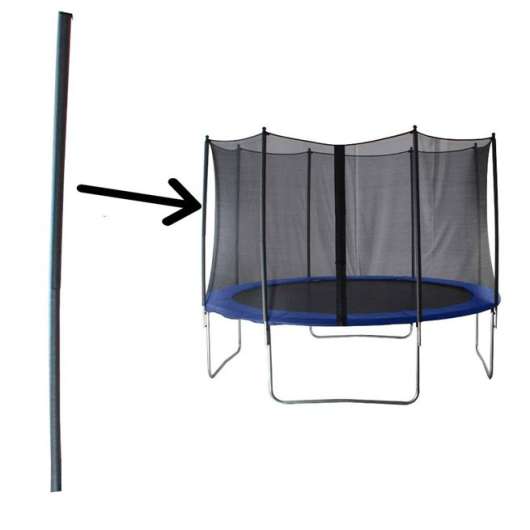 React trampoline stolpskydd för studsmatta