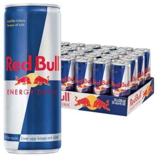 Red Bull 24 X Energy Drink Original 250 Ml