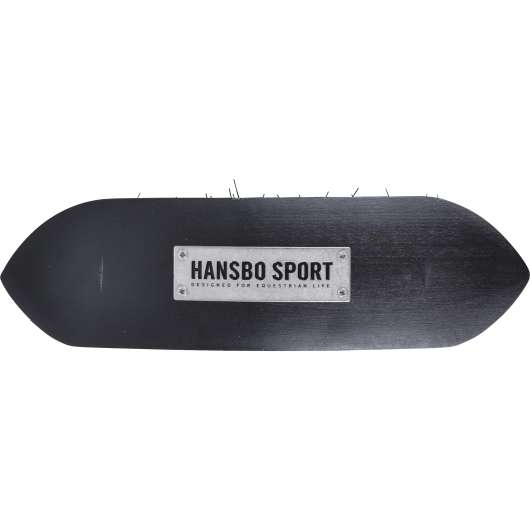 Rotborste Hansbo Sport Plastborste Svart 5cm