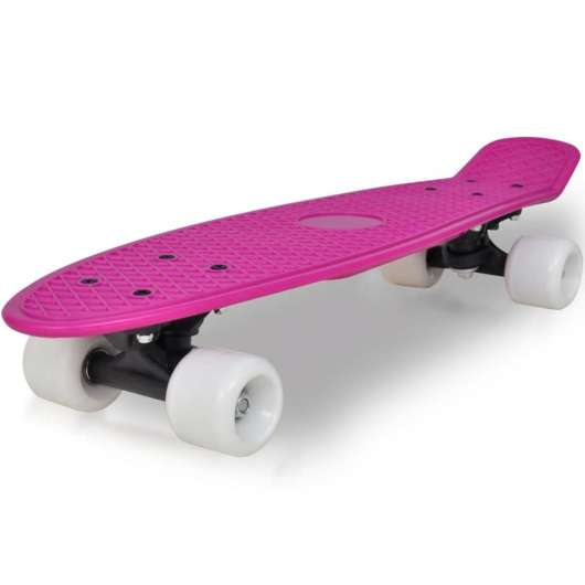 Skateboard retro 6,1" lilaed a hjul
