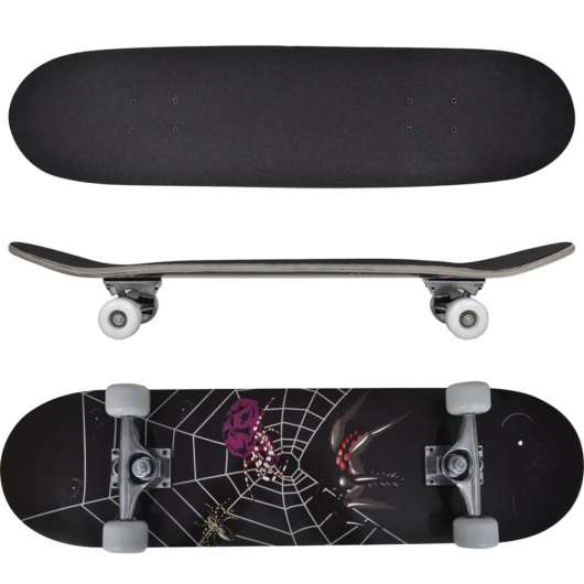 Skateboard Spindel ovalformad lönnträ 8" 9 lager