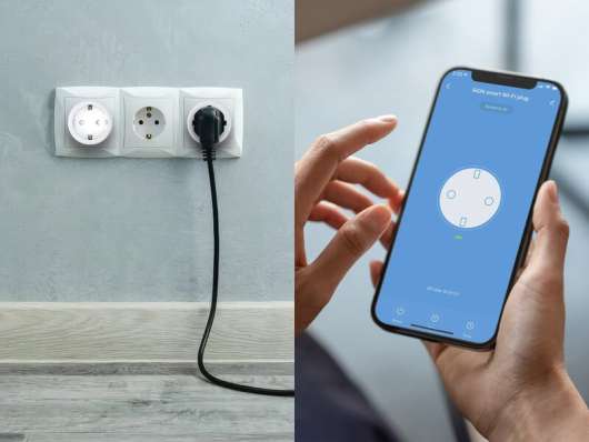 Smart Plug Wifi med Energimätning, 16A - SiGN
