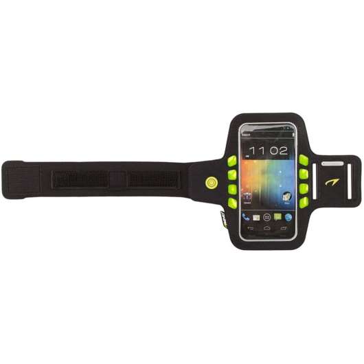Smartphone sportarmband svart